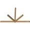 Ekena Millwork Kennewick Timber Gable Bracket, Western Red Cedar, 96"W x 60"H x 3 1/2"D x 3 1/2"F, 15/12 Pitch GBW096X60X0404KEN00SWR - alternate 3